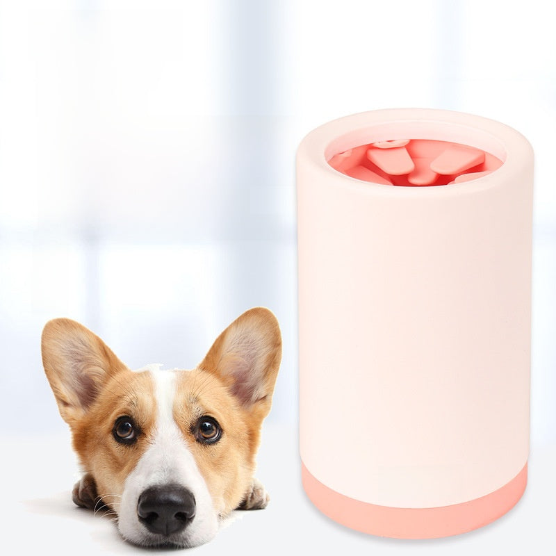 Pet dog and cat foot-washing cups