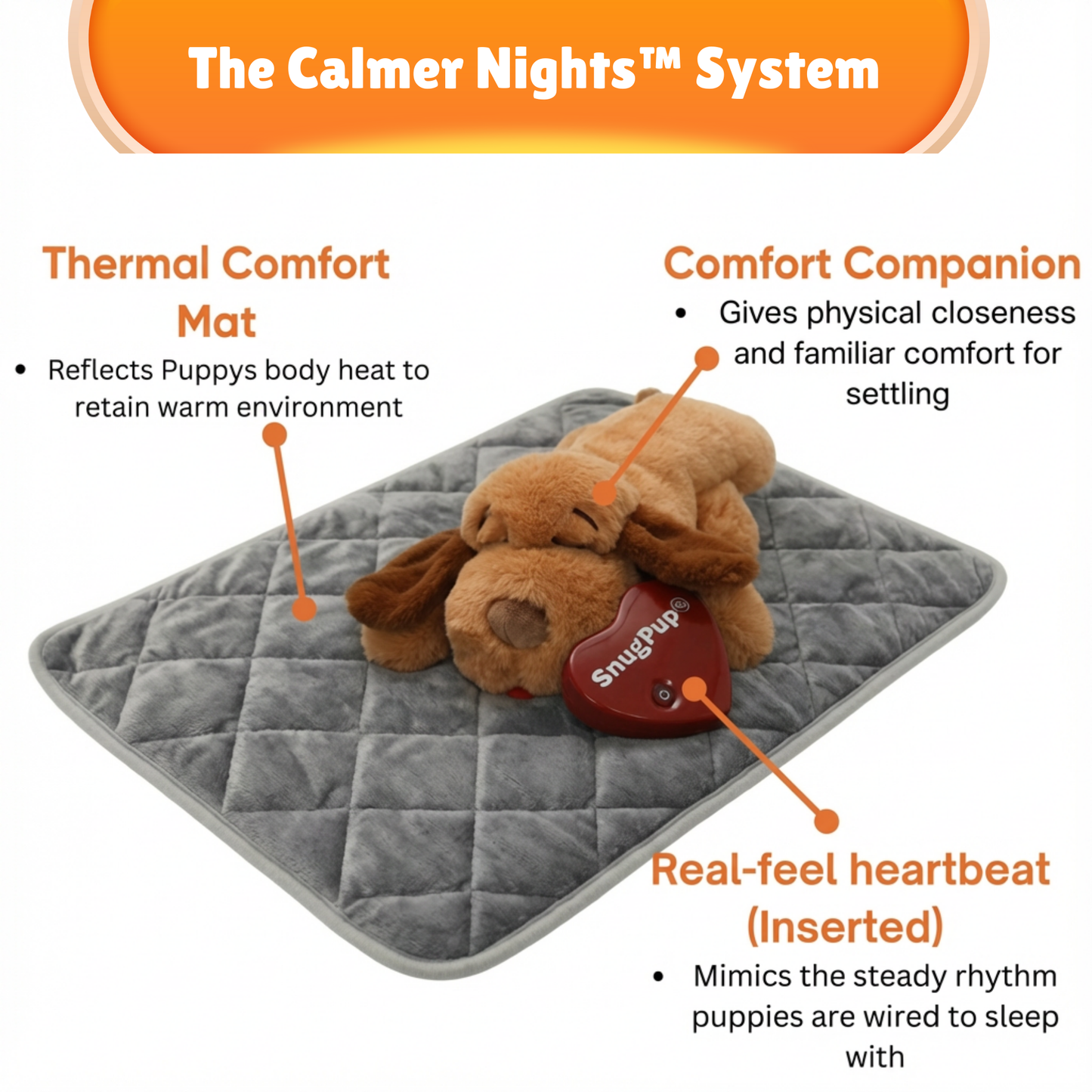 SnugPup™ Heartbeat Companion