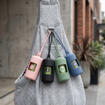 Clip-On Poop Bag Dispenser