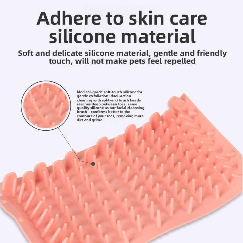 Pet dog and cat foot-washing cups